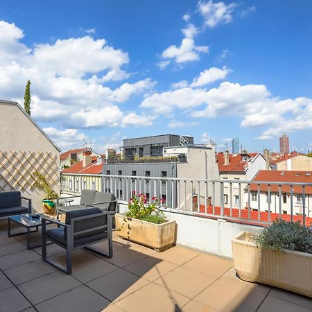 Lyon Premium - 7E Ciel Rooftop Panoramique Exterior foto
